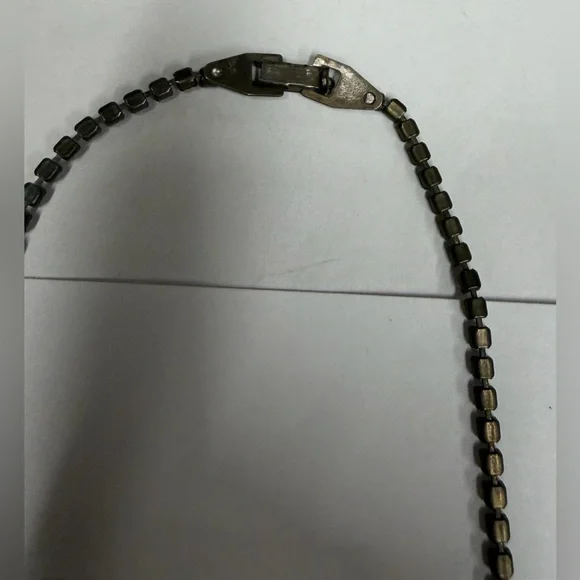 Dark Rhinestone Necklace - Picture 8 of 8